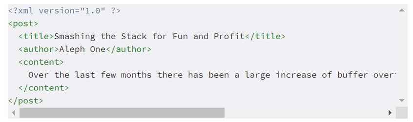 figure 1 xmk external entity injection example
