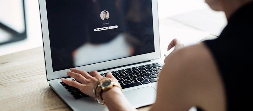 Password Alternatives and Secure Authentication Methods Concept Illustration