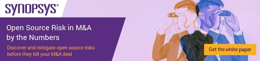 Open source risk banner