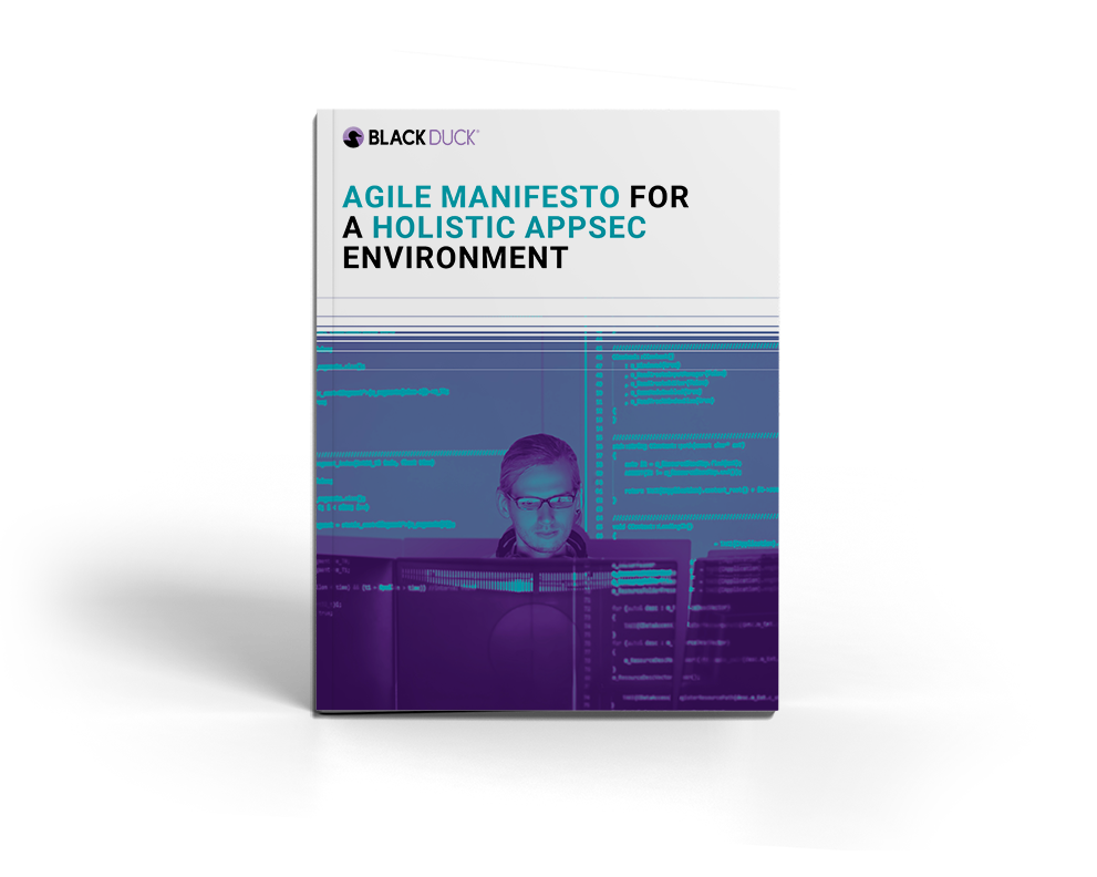 Agile Manifesto for a Holistic AppSec Environment cover