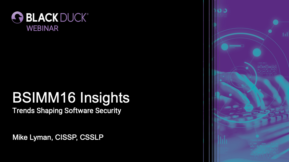 BSIMM16 Insights Webinar thumbnail